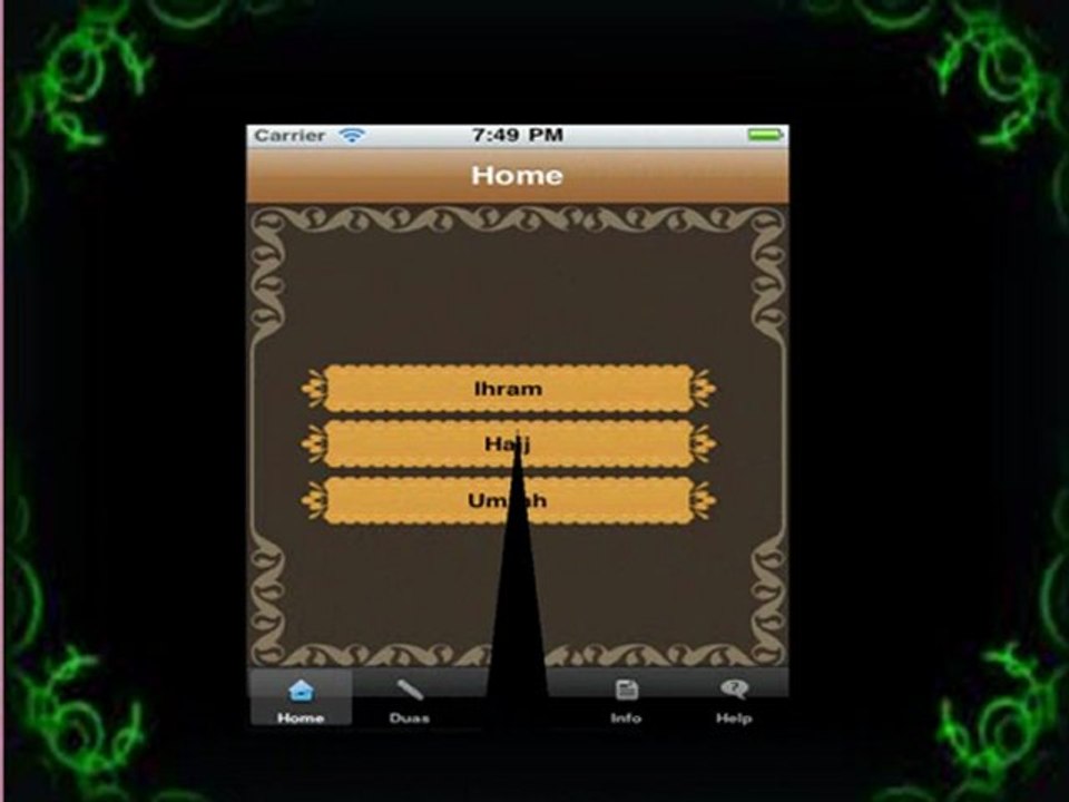 Hajj and Umrah Application  Method of wearing Ihram