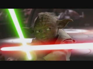 El Ataque de los Clones (2002): Yoda contra Dooku (castellano)