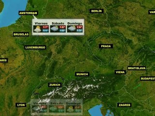 El tiempo en Europa, por países, previsión del jueves 21 al domingo 24 de julio