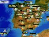 El tiempo en España por CCAA,  martes 26 y miércoles 27 de julio