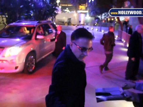 Celebs at the Staples Center