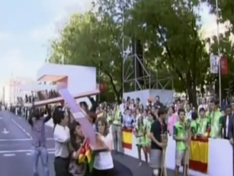 Viacrucis en Cibeles