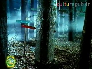 Serial killer hides from police in the woods