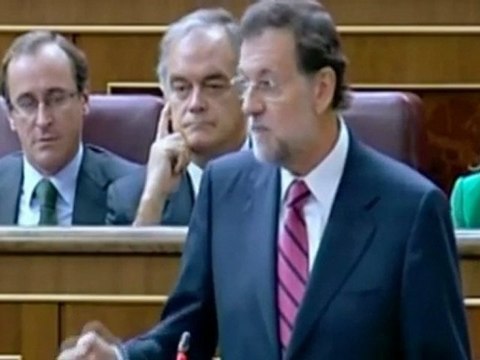 Sesión de control: Rajoy acusa a Zapatero de volver a negar la realidad