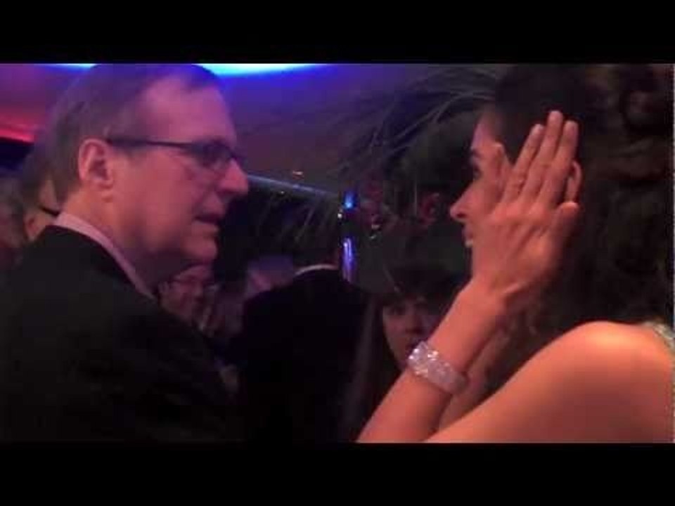 Bollywood Actress Mallika Sherawat & Paul Allen At Cannes Film Festival