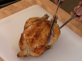 How to carve a chicken