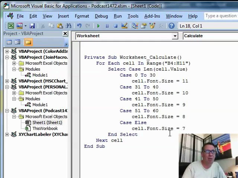 Learn Excel 2010 – “Wrap Cells and Resize" #1472