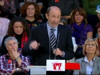 Rubalcaba subraya que el PSOE defenderá el derecho al aborto