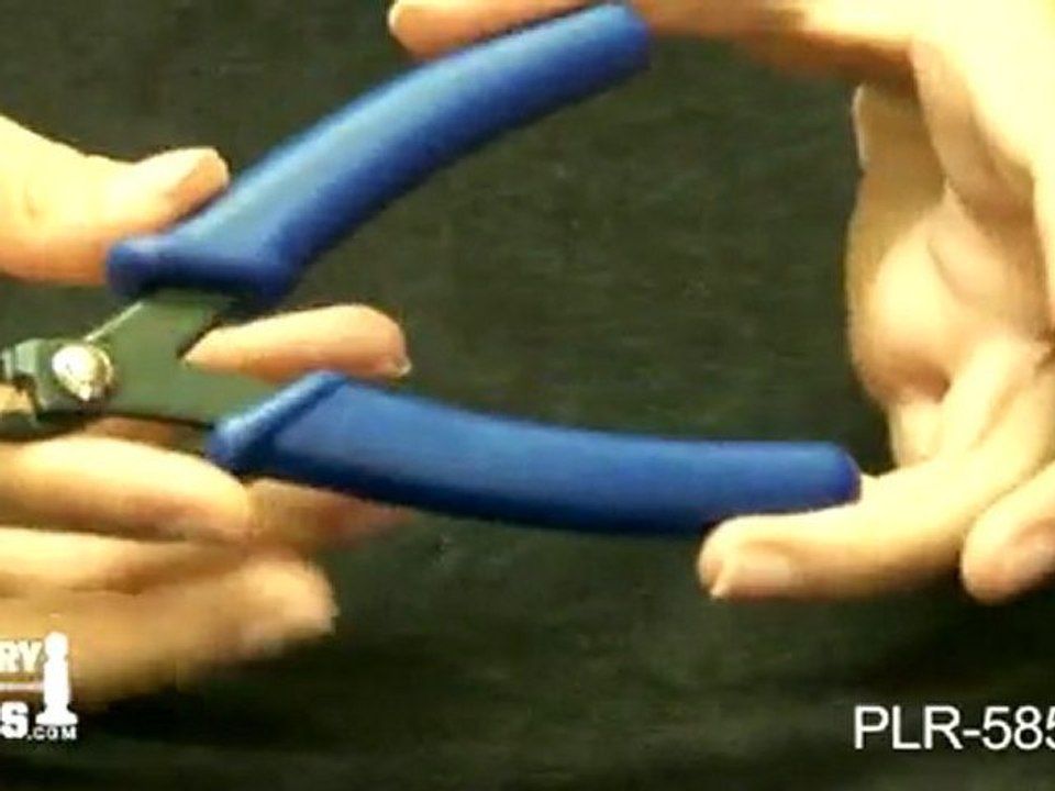 PLR-585.00 - EURO TOOL Original Bead Crimping Plier, 5 Inches - Jewelry Making Tools Demo