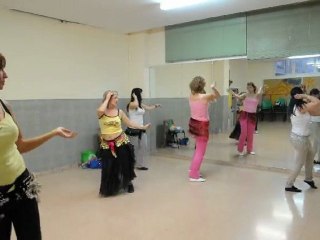 Ensayo coreografia 2010 Danza oriental magdal