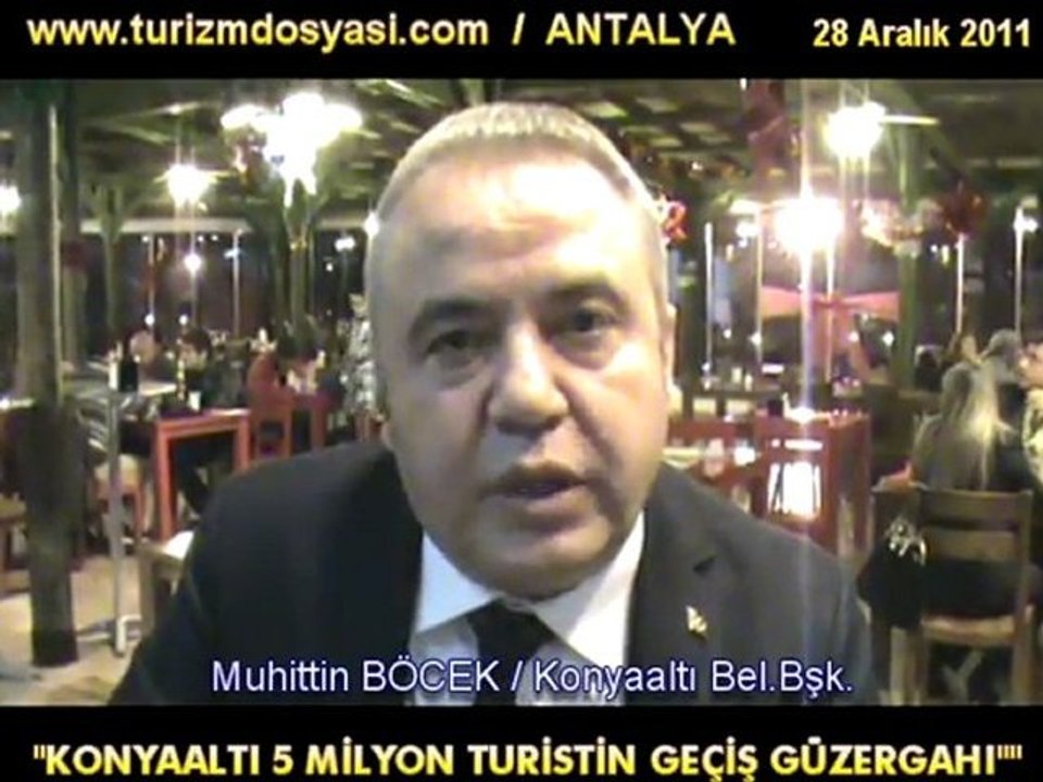 BAŞKAN MUHİTTİN BÖCEK," BELDİBİ'DE KONYAALTI GİBİ GELİŞECEK!"