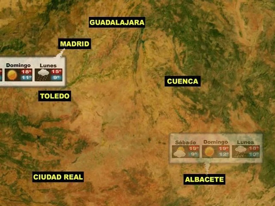 El tiempo en España por CCAA, previsión del viernes 11 al lunes 14 de noviembre