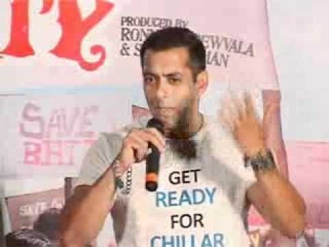 Salman Khan the Star Attraction as he Promotes 'Chillar Party'