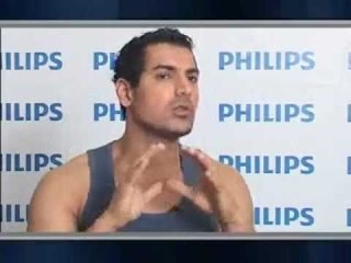 Bollywood Hunk John Abraham - Making Of 'Philips Ready Shaver' Ad