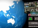 Bolsas; Mercados internacionales: Cierre lunes 28 y media sesión martes 29 de noviembre
