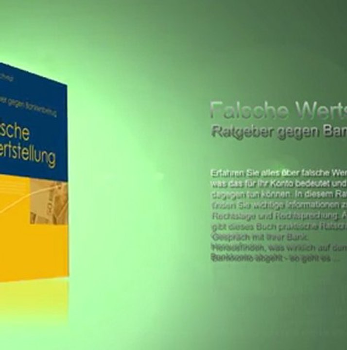 Ratgeber gegen Bankenbetrug Falsche Wertstellung