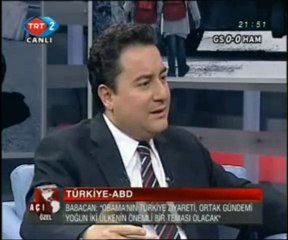 Açılım - Ali Babacan Soruları Yanıtlıyor - 19.03.2009