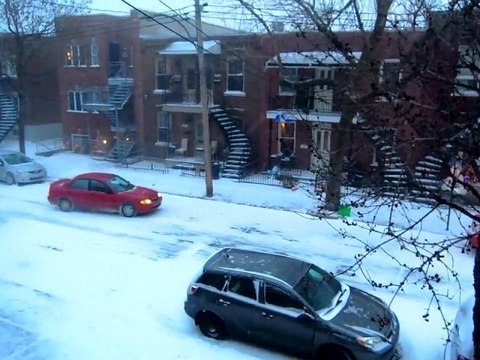 Montréal - Tempête de neige - 28/12/11