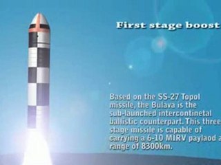 3D Model - SS-NX-30 Bulava SLBM