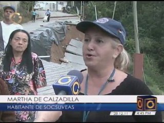 Tres urbanizaciones de Los Teques incomunicadas desde hace 72 horas
