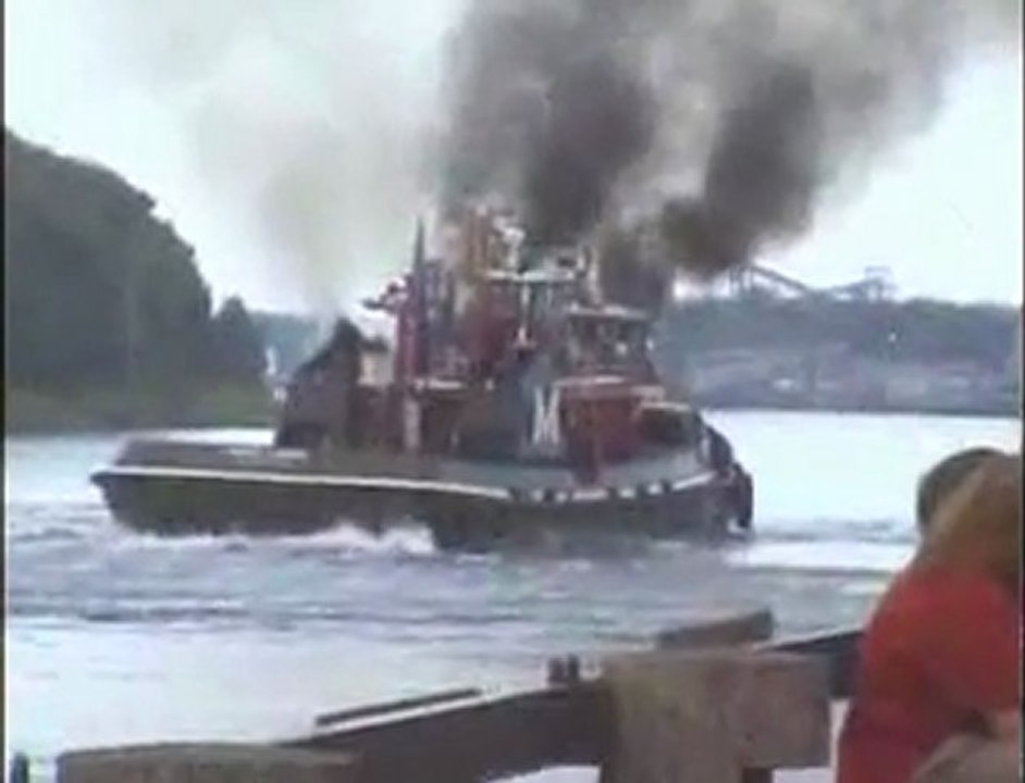 Tugboat Challenge - Head on Confrontation - Savannah Georgia