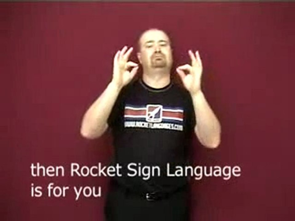 Rocket Sign Language