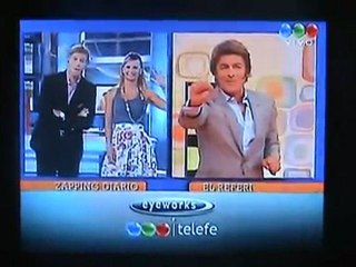 Telefe » Pase "Zapping Diario" hacia "El Referí..." con dúplex