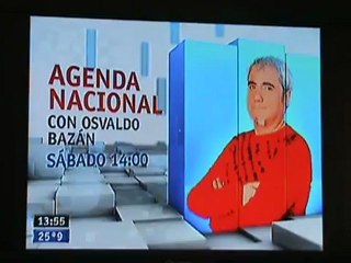TN » Fragmento promo "Agenda Nacional" + Espacio Publicitario + Transición (vizrt)