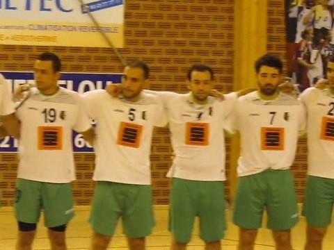 Hymne Algérie-Belgique handball, match amical Décembre 2011