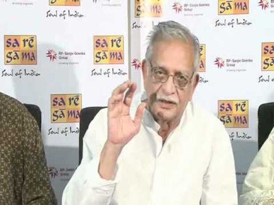 Gulzar At The Launch Of 'The Best Of Gulzar Ever' Album