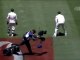 Un cameraman chute lors d'un match de cricket