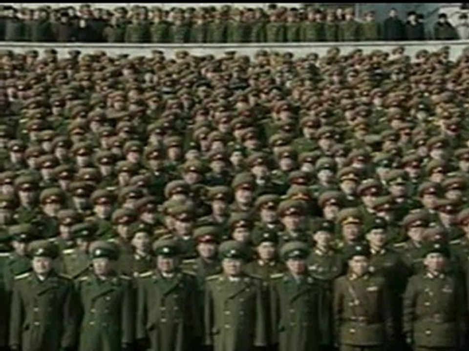 Kim Jong-il memorial in North Korea