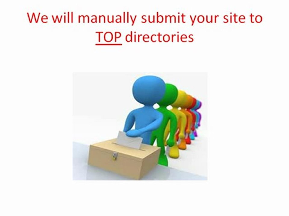 Directory Submission - Manual Link Building