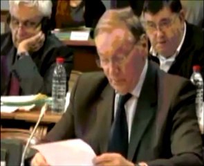 Jean ESMONIN. Intervention sur la tarification 2012 des établissements sociaux et médico-sociaux. Séance des 15 et de 16 décembre