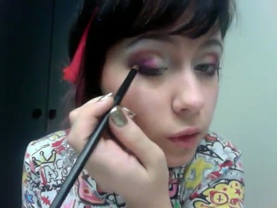 one day one makeup: maquillage de fetes rose dans tout ses etats