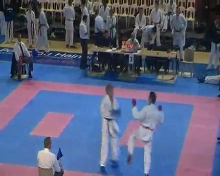 Simon 1er tour au championnat départemental 2011