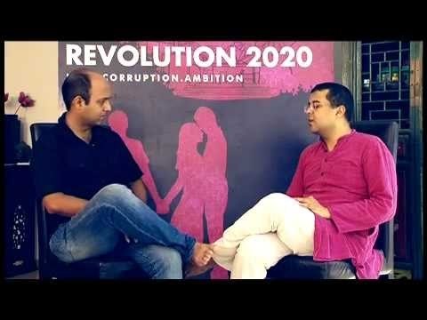 Author Chetan Bhagat on his Book 'Revolution 2020' - Exclusive Interview