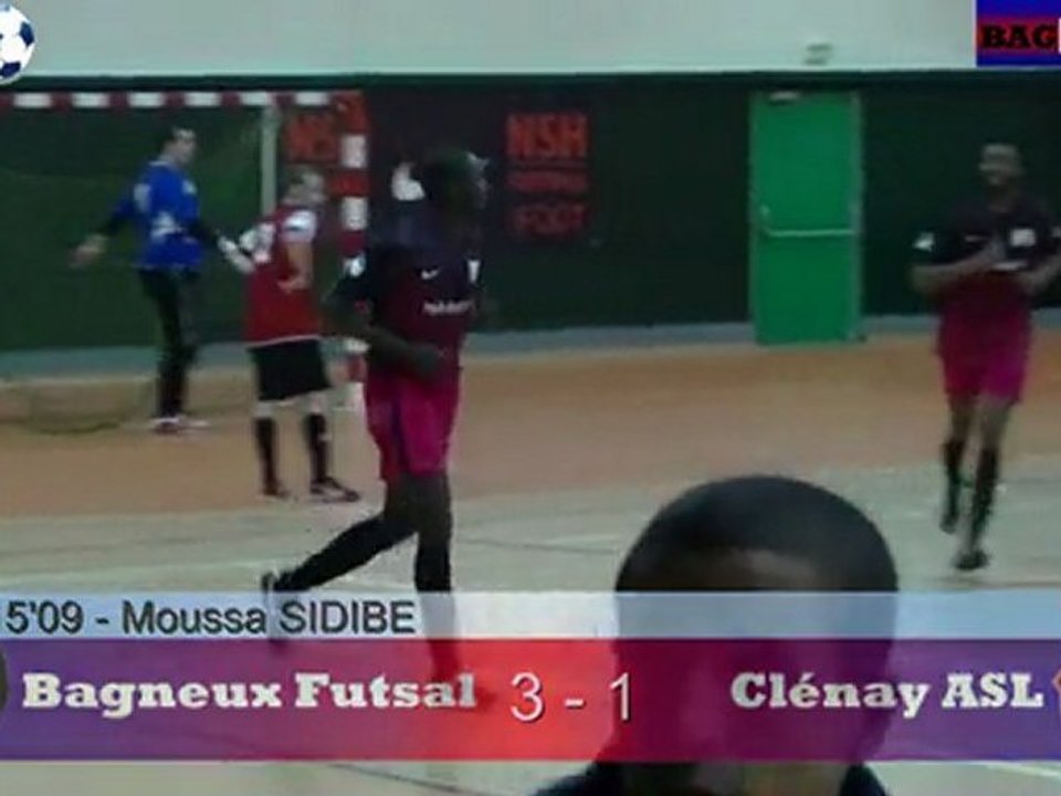 Bagneux Futsal - Clénay ASL - Groupe A (10ème journée) : 7-10