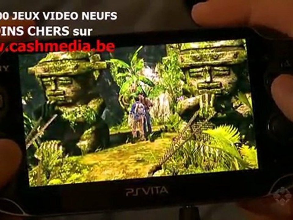 10 Minutes d' Uncharted Golden Abyss PS Vita Gameplay fr