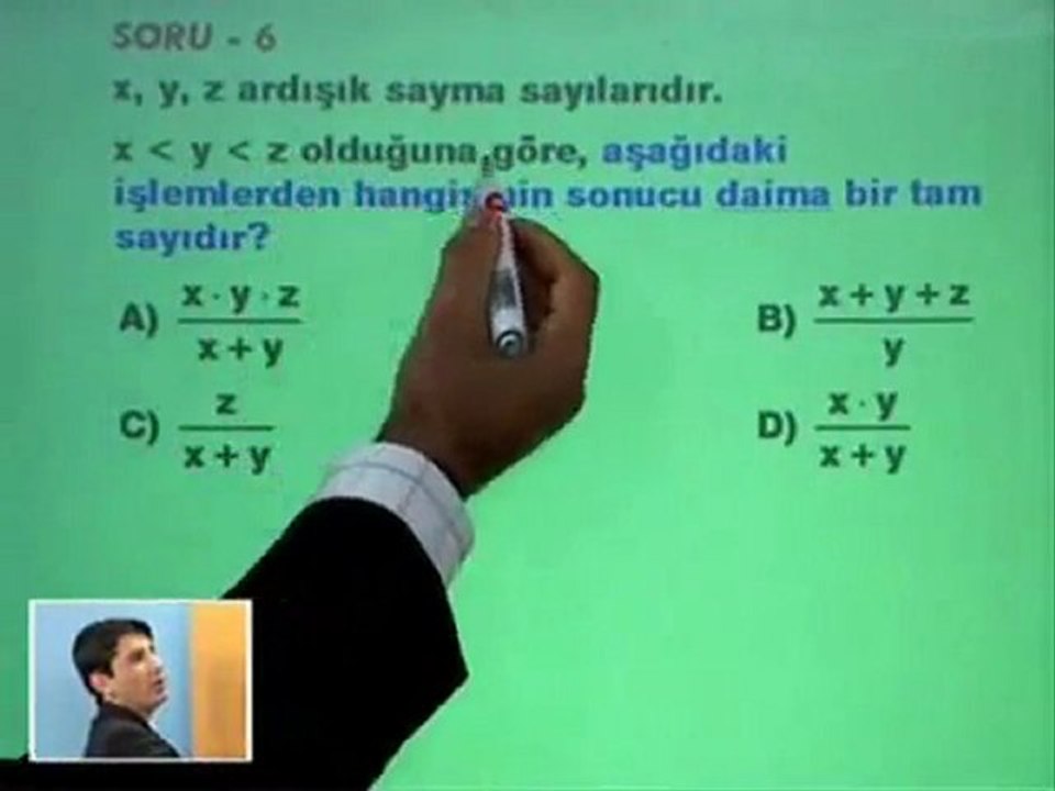 sayılar matematik