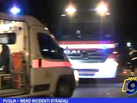 Puglia | Meno incidenti stradali