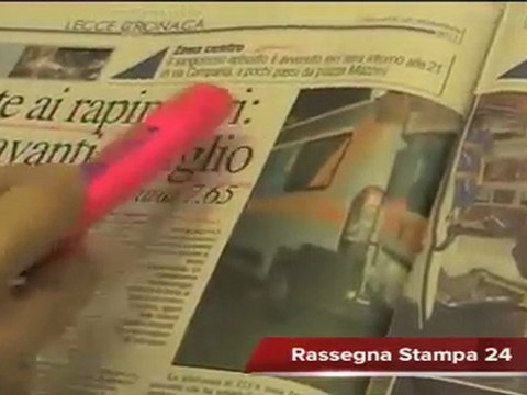 Leccenews24 Notizie dal Salento in Tempo Reale: Rassegna Stampa 29 Dicembre