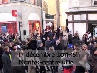 L'Emmanuel à Nantes ça bouge ! Flashmob