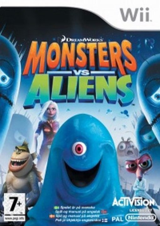 Monsters vs Aliens Wii ISO Download (NTSC-U)
