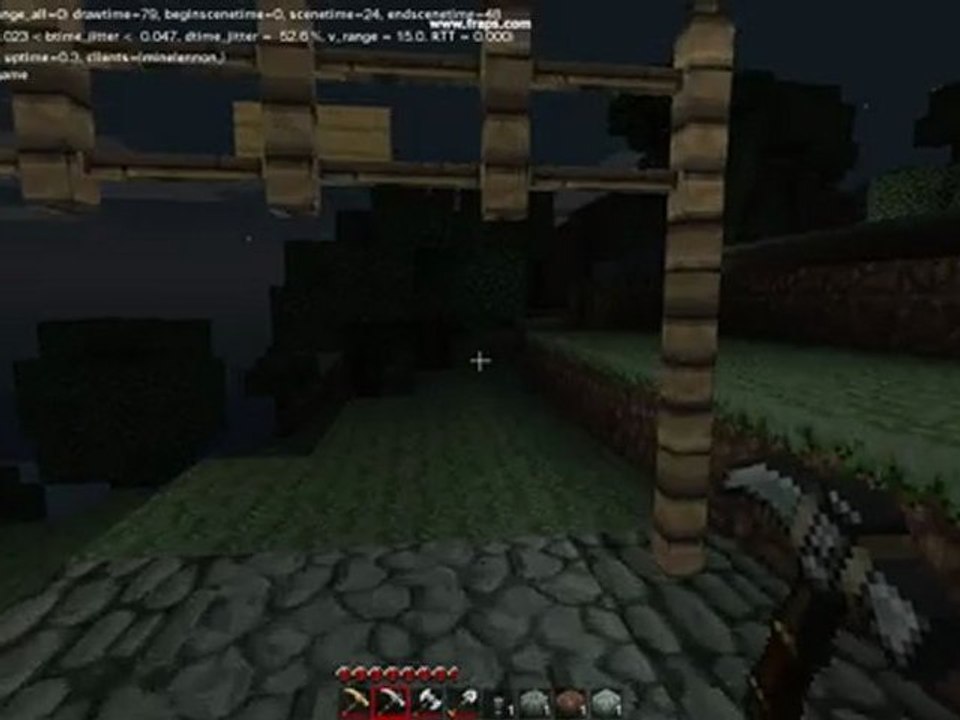 visite de ma map minetest pas encore fini