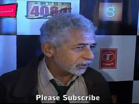 Hilarious Naseeruddin Shah Speaks About U-la la & Oye Oye @ Music Launch Chaalis Chaurasi