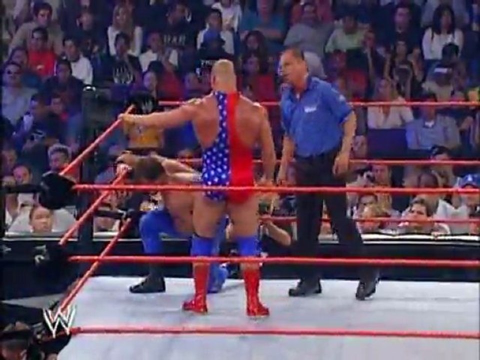 Kurt Angle vs Chris Benoit (WWE Unforgiven 2002)
