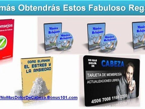 como quitar el dolor de cabeza - dolor de cabeza y mareos