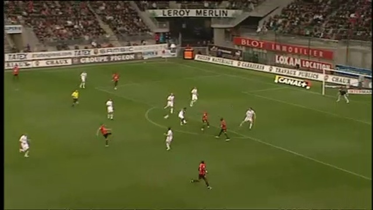 05/10/08 : Mickaël Pagis (67') : Rennes - Lyon (3-0)