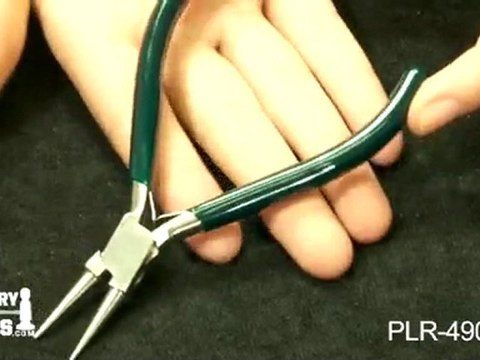 PLR-490.10 - Euro Tool Value Series Pliers, Round Nose, 4-1/2 Inches - Jewelry Tools Demo
